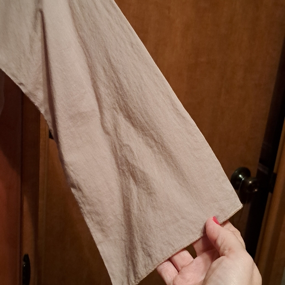 Johnny Was "4 Love and Liberty" Embroidered Tunic Sheer, Side Gathers Cottage S - Picture 6 of 8